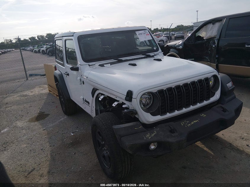 2025 Jeep Wrangler / VIN 1C4PJXAN4SW545486 — IAAI salvage auction photo