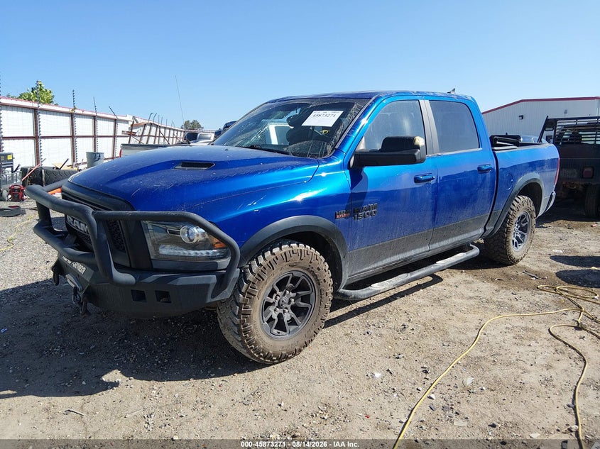 2017 Ram 1500 VIN 1C6RR7YT3HS829527 IAAI salvage auction — ROOF, Salvage (Arkansas), sold $5,300 on 2026-09-10 (photo 2)