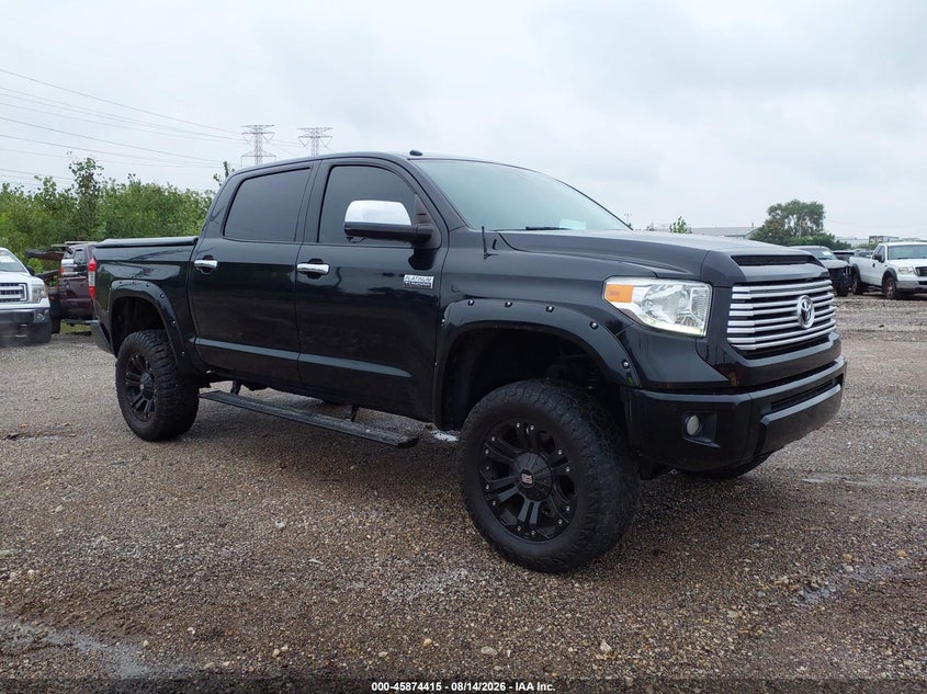 2014 Toyota Tundra VIN 5TFAY5F16EX411945 — IAAI salvage auction photo
