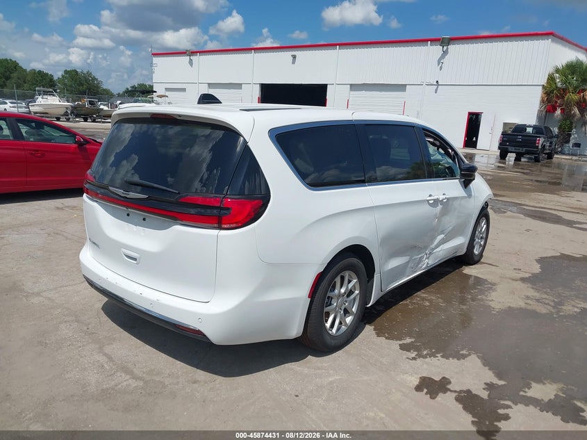 2026 Chrysler Pacifica VIN 2C4RC1BG2TR186388 IAAI salvage auction — FRONT END, Salvage Title, sold $14,500 on 2026-08-29 (photo 4)
