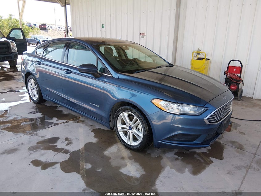 2018 Ford Fusion VIN 3FA6P0UU0JR235847 — IAAI salvage auction photo