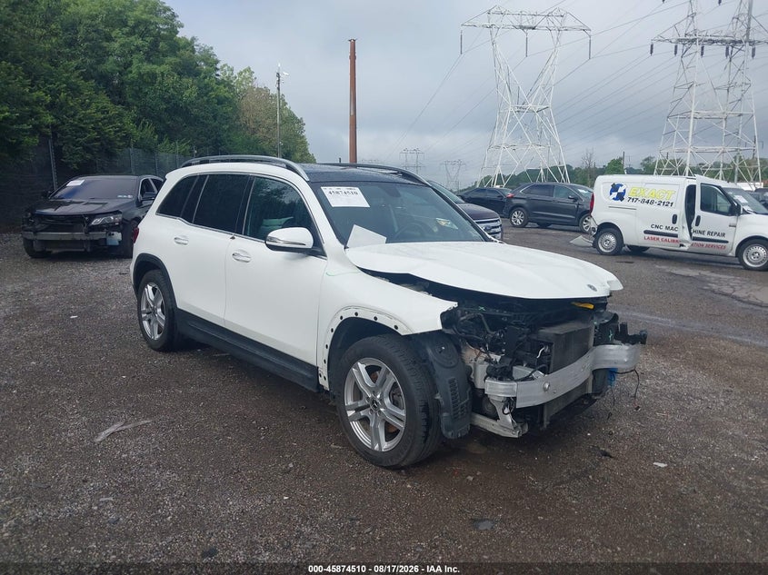 2021 Mercedes-benz Glb VIN W1N4M4HB5MW104854 — IAAI salvage auction photo
