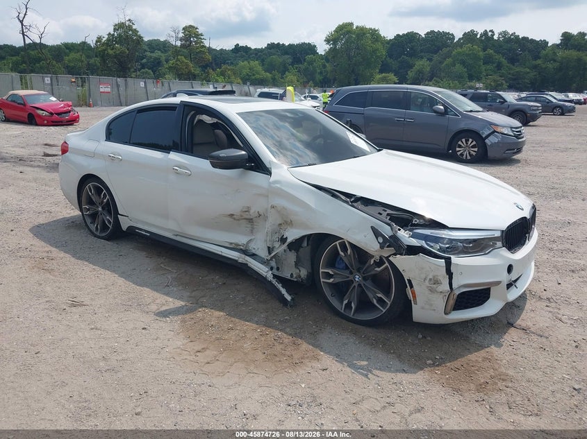 2018 BMW 5er VIN WBAJB9C56JB049569 — IAAI salvage auction photo