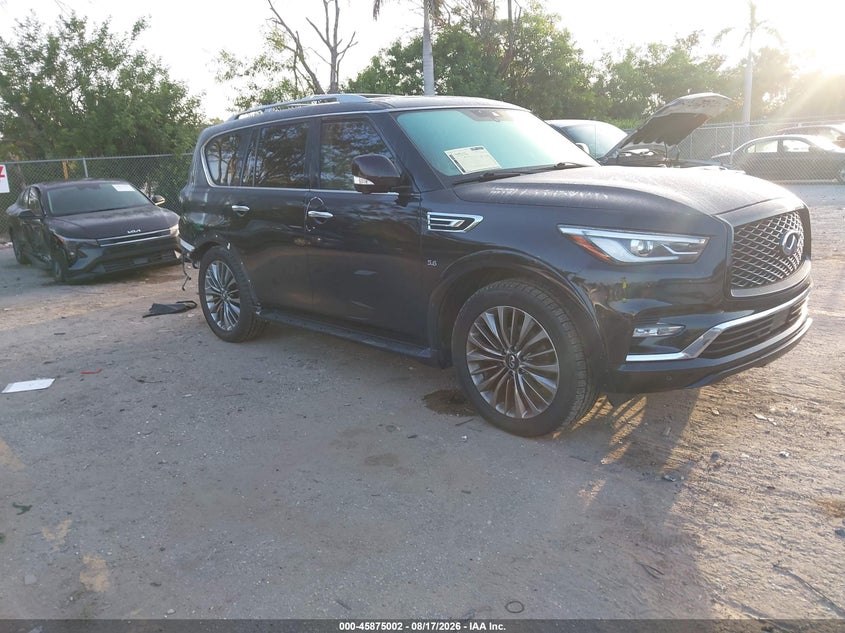2018 Infiniti Qx80 VIN JN8AZ2NE3J9195300 — IAAI salvage auction photo