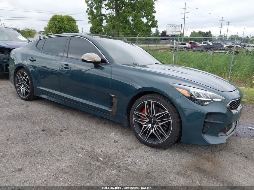 2022 Kia Stinger VIN KNAE45LC2N6099483 — IAAI salvage auction photo