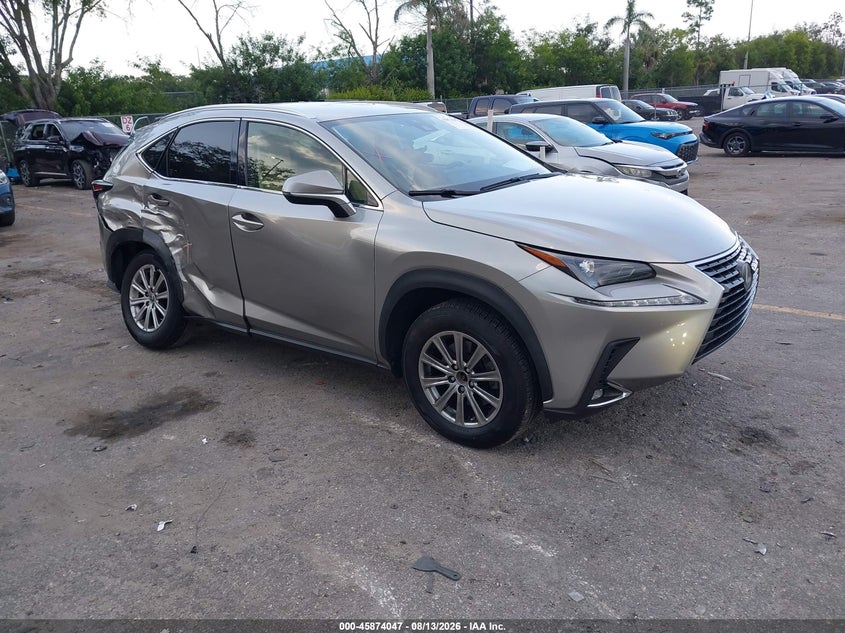2020 Lexus Nx VIN JTJAARBZ4L5011492 — IAAI salvage auction photo