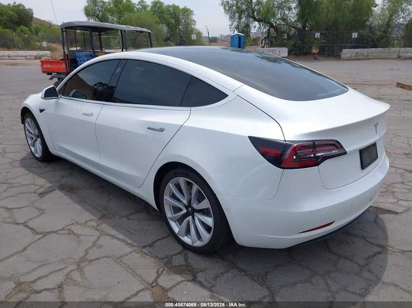 2019 Tesla Model 3 VIN 5YJ3E1EA7KF402432 IAAI salvage auction — FRONT END, Wait Title, sold $6,650 on 2026-08-28 (photo 3)
