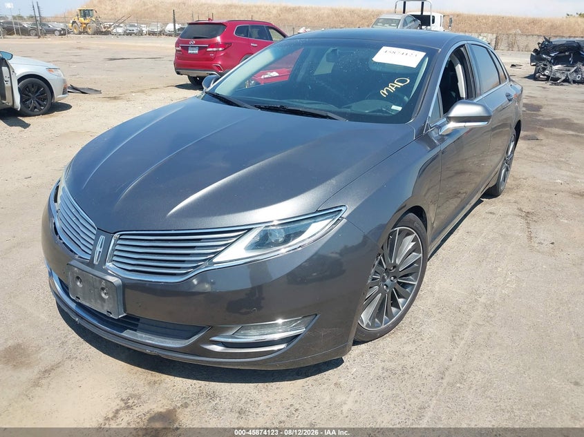 2015 Lincoln Mkz VIN 3LN6L2J90FR627540 IAAI salvage auction — RIGHT SIDE, Salvage Title, sold $975 on 2026-09-20 (photo 2)