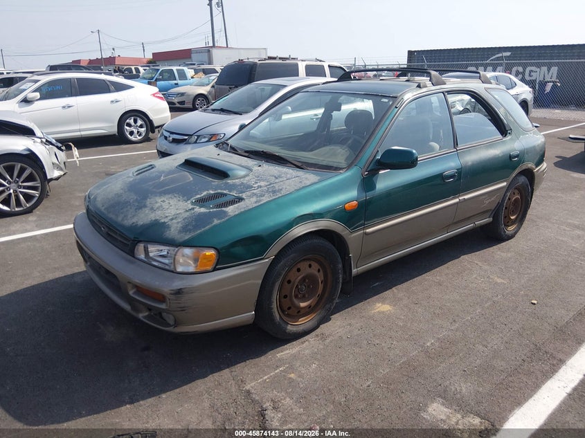 2001 Subaru Impreza VIN JF1GF48541G802845 IAAI salvage auction — NORMAL WEAR, Clear (Tennessee), sold $0 on 2026-09-13 (photo 2)
