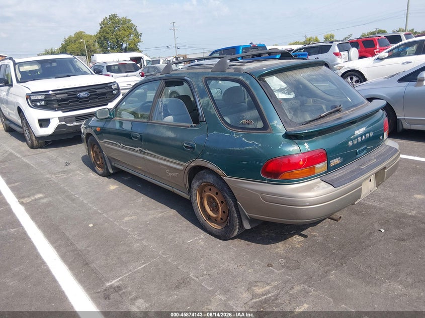 2001 Subaru Impreza VIN JF1GF48541G802845 IAAI salvage auction — NORMAL WEAR, Clear (Tennessee), sold $0 on 2026-09-13 (photo 3)