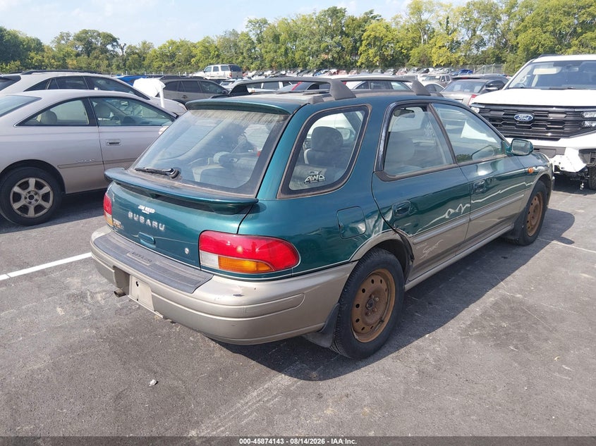 2001 Subaru Impreza VIN JF1GF48541G802845 IAAI salvage auction — NORMAL WEAR, Clear (Tennessee), sold $0 on 2026-09-13 (photo 4)