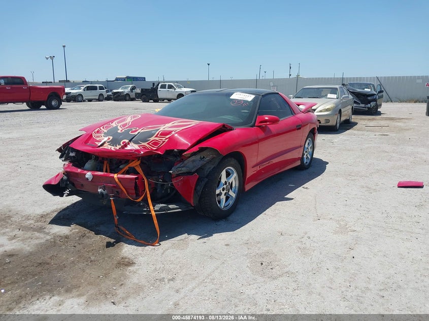 1996 Pontiac Firebird VIN 2G2FV22PXT2229407 IAAI salvage auction — FRONT END, Salvage (Texas), sold $750 on 2026-08-31 (photo 2)