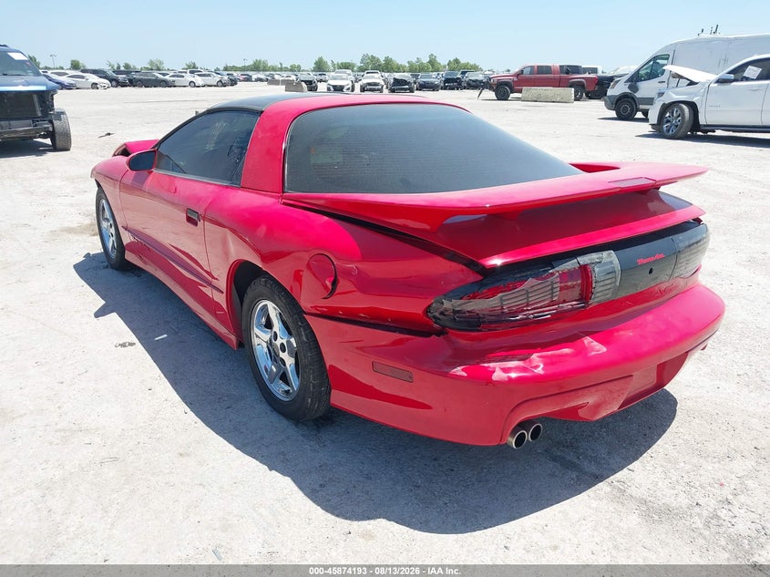 1996 Pontiac Firebird VIN 2G2FV22PXT2229407 IAAI salvage auction — FRONT END, Salvage (Texas), sold $750 on 2026-08-31 (photo 3)
