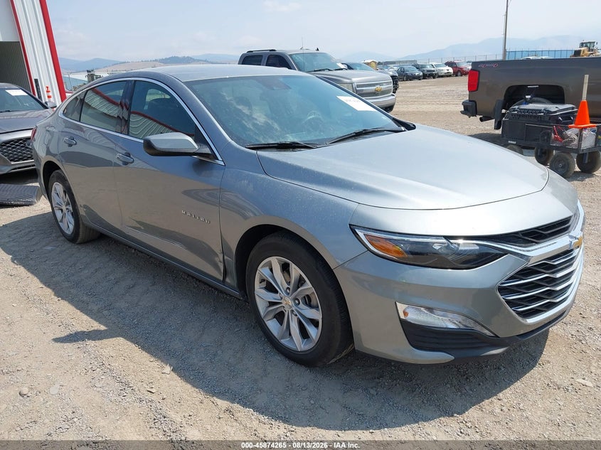 2025 Chevrolet Malibu VIN 1G1ZD5ST3SF152024 IAAI salvage auction — SIDE, Enterprise Vehicles Clear Only (Utah), sold $12,500 on 2026-08-20 (photo 1)