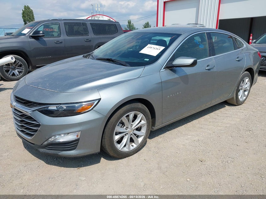 2025 Chevrolet Malibu VIN 1G1ZD5ST3SF152024 IAAI salvage auction — SIDE, Enterprise Vehicles Clear Only (Utah), sold $12,500 on 2026-08-20 (photo 2)
