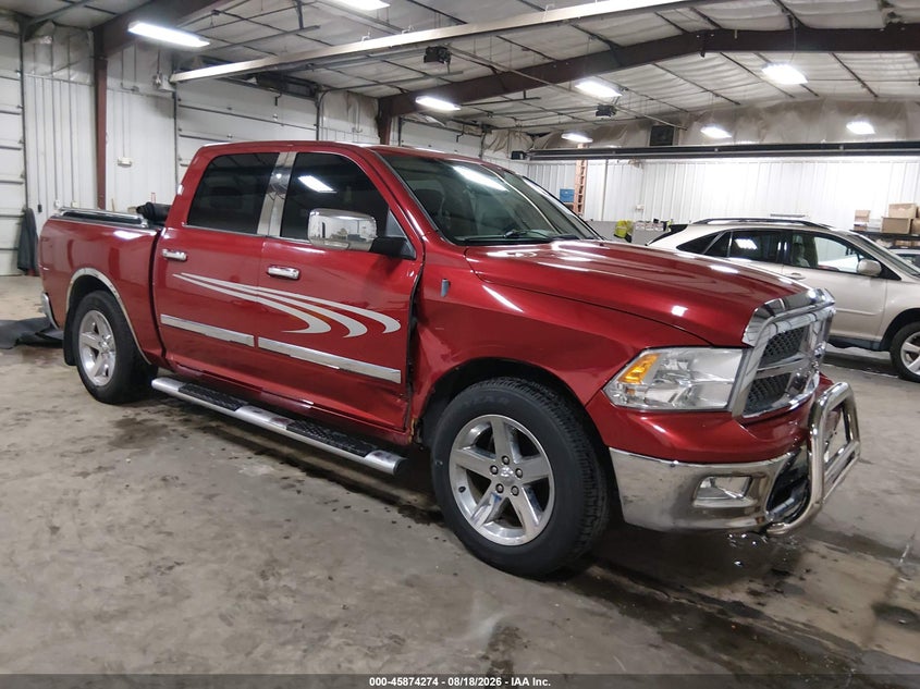 2010 Dodge Ram VIN 1D7RV1CT9AS179073 IAAI salvage auction — RIGHT FRONT, Salvage (Iowa), sold $3,400 on 2026-08-28 (photo 1)