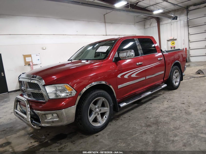 2010 Dodge Ram VIN 1D7RV1CT9AS179073 IAAI salvage auction — RIGHT FRONT, Salvage (Iowa), sold $3,400 on 2026-08-28 (photo 2)