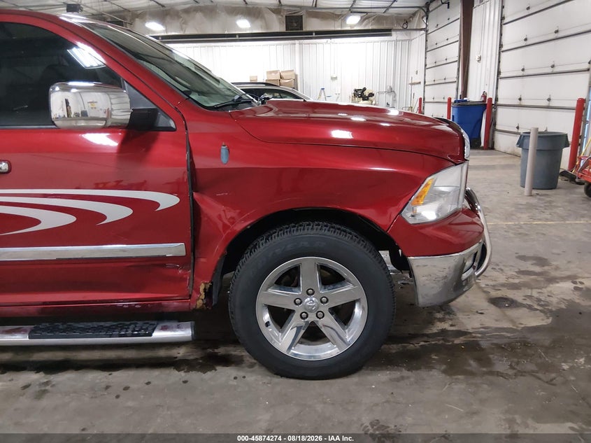 2010 Dodge Ram VIN 1D7RV1CT9AS179073 IAAI salvage auction — RIGHT FRONT, Salvage (Iowa), sold $3,400 on 2026-08-28 (photo 6)