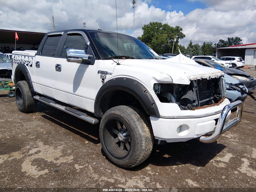 2013 Ford F-150 VIN 1FTFW1EF8DFA00519 IAAI salvage auction — FRONT END, Wait Title, sold $1,100 on 2026-09-05 (photo 1)