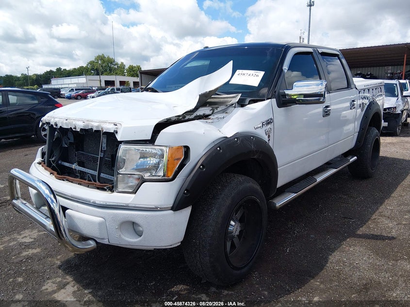 2013 Ford F-150 VIN 1FTFW1EF8DFA00519 IAAI salvage auction — FRONT END, Wait Title, sold $1,100 on 2026-09-05 (photo 2)