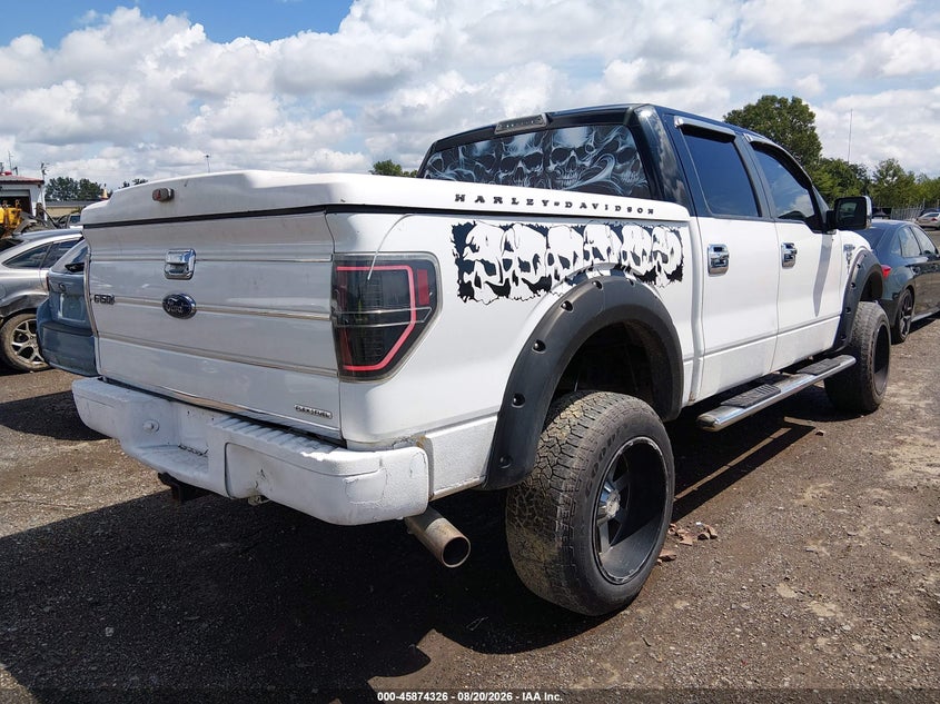 2013 Ford F-150 VIN 1FTFW1EF8DFA00519 IAAI salvage auction — FRONT END, Wait Title, sold $1,100 on 2026-09-05 (photo 4)