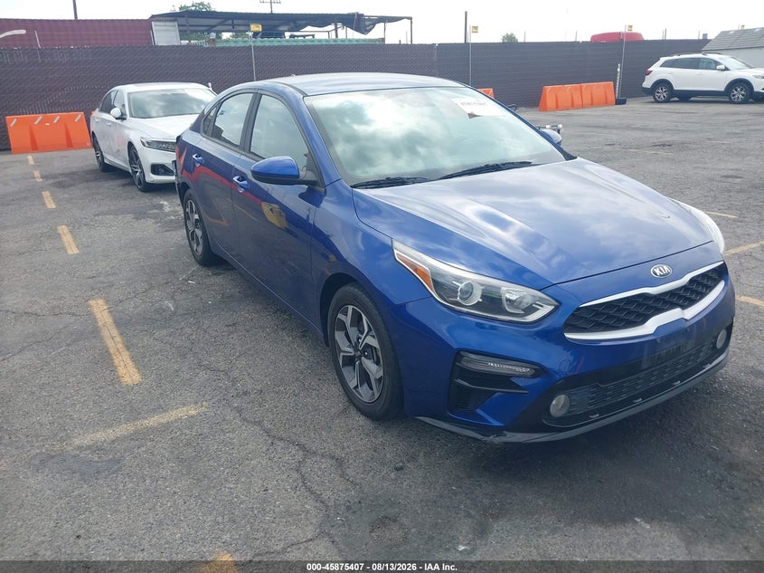 2020 Kia Forte VIN 3KPF24AD0LE204984 IAAI salvage auction — REAR END, Salvage (California), sold $3,750 on 2026-09-03 (photo 1)