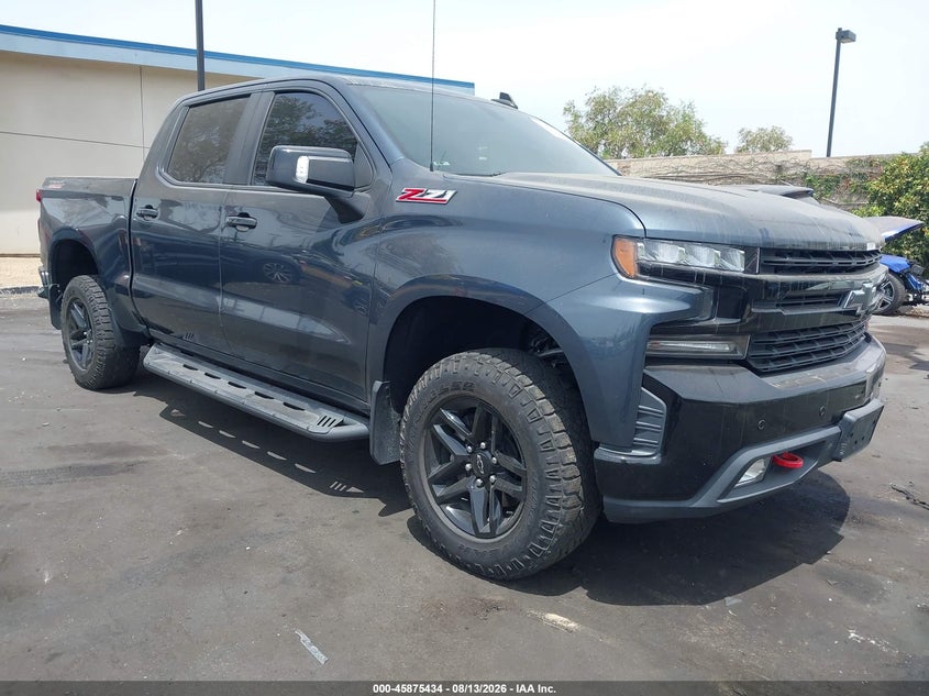 2020 Chevrolet Silverado VIN 3GCPYFED4LG270127 IAAI salvage auction — THEFT, Salvage Certificate (California), sold $22,250 on 2026-08-21 (photo 1)