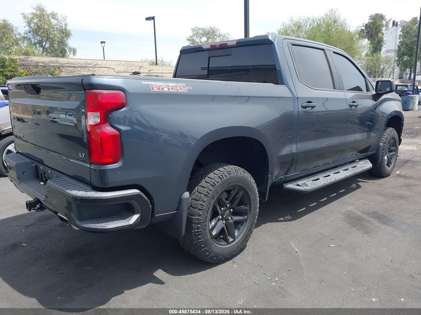 2020 Chevrolet Silverado VIN 3GCPYFED4LG270127 IAAI salvage auction — THEFT, Salvage Certificate (California), sold $22,250 on 2026-08-21 (photo 4)