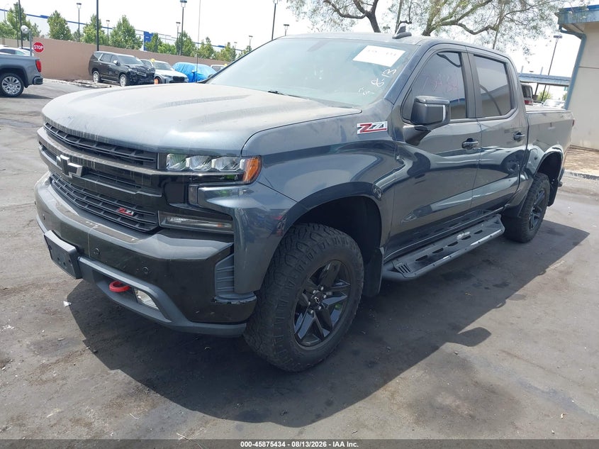 2020 Chevrolet Silverado VIN 3GCPYFED4LG270127 IAAI salvage auction — THEFT, Salvage Certificate (California), sold $22,250 on 2026-08-21 (photo 6)