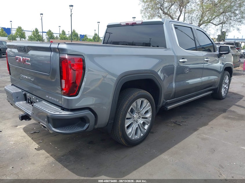2021 Gmc SIERRA VIN 3GTU9FEL0MG299567 IAAI salvage auction — THEFT, Wait Title, sold $27,150 on 2026-08-21 (photo 4)