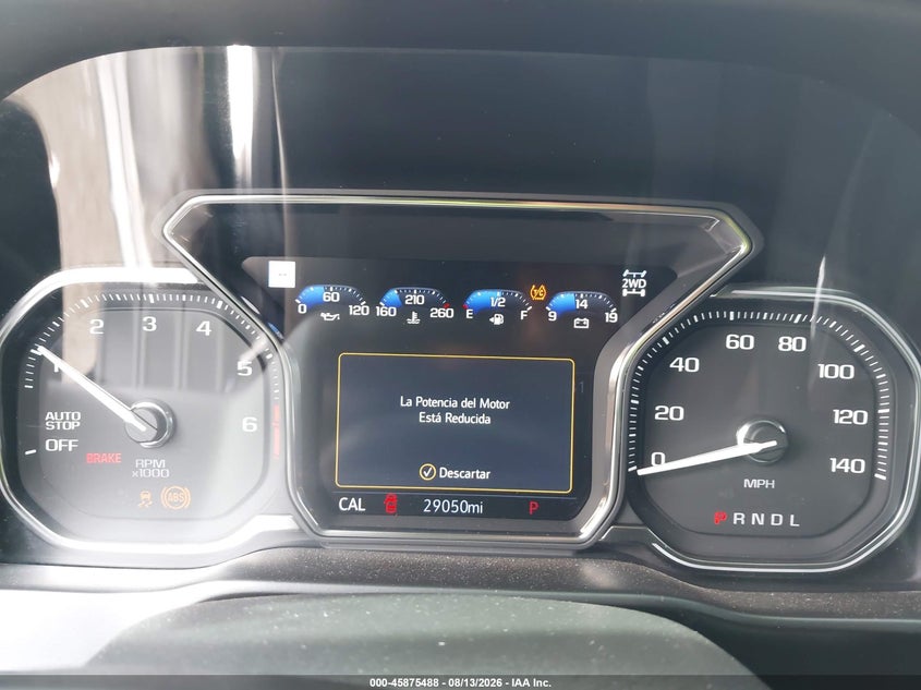 2021 Gmc SIERRA VIN 3GTU9FEL0MG299567 IAAI salvage auction — THEFT, Wait Title, sold $27,150 on 2026-08-21 (photo 7)