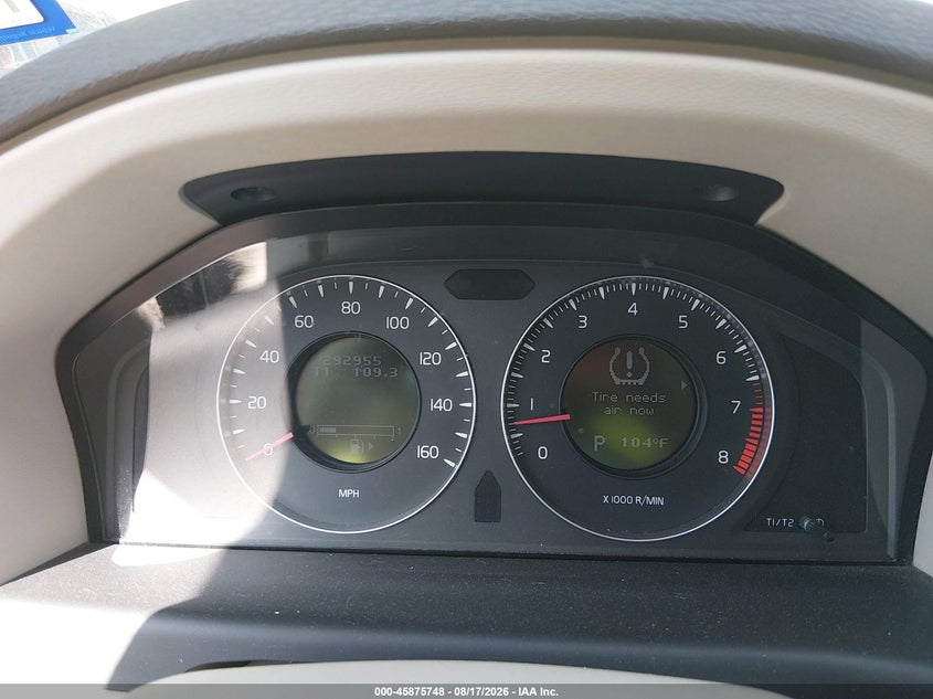 2008 Volvo Xc70 VIN YV4BZ982X81028576 IAAI salvage auction — NORMAL WEAR, Original (Texas), sold $250 on 2026-08-21 (photo 7)