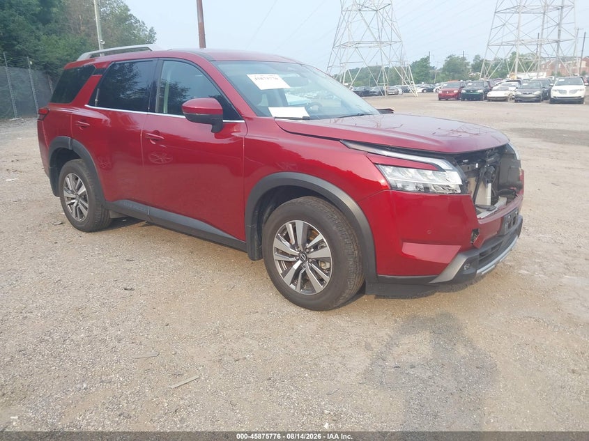 2022 Nissan Pathfinder VIN 5N1DR3CC8NC271453 — IAAI salvage auction photo