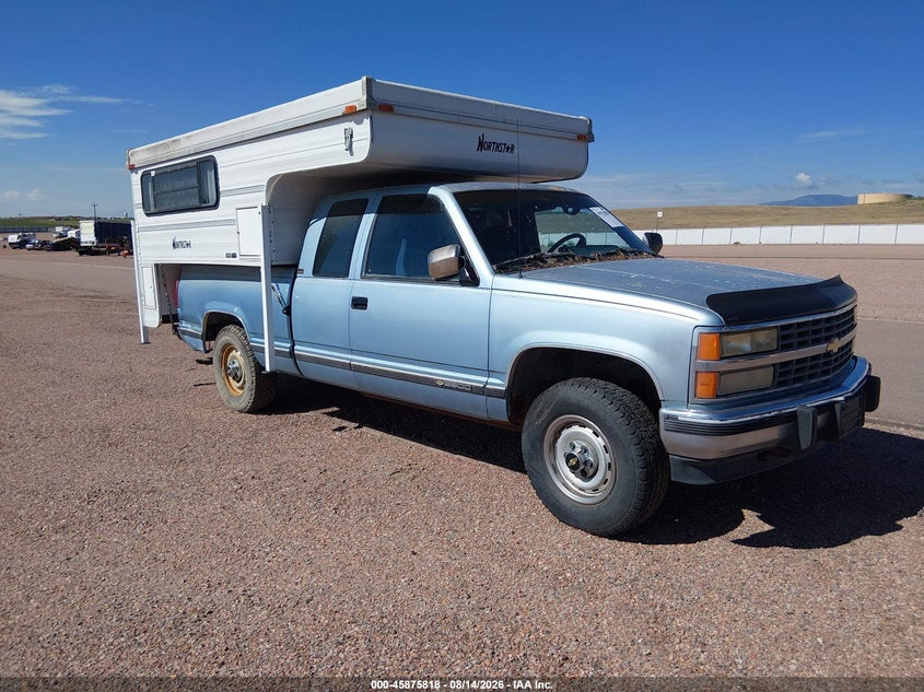 1992 Chevrolet Gmt VIN 2GCFK29K4N1160463 IAAI salvage auction — RIGHT REAR, Clear (Colorado), sold $1,500 on 2026-09-03 (photo 1)
