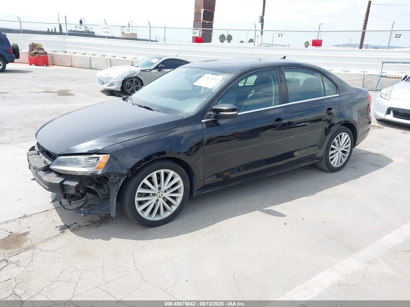 2011 Volkswagen Jetta VIN 3VWLZ7AJ7BM308153 IAAI salvage auction — FRONT END, Salvage (California), sold $775 on 2026-08-21 (photo 2)
