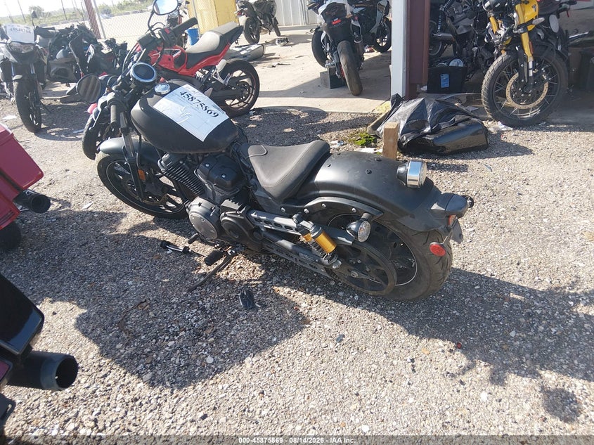 2015 Yamaha Xvs950 VIN JYAVN05E6FA008999 IAAI salvage auction — NORMAL WEAR, Original (Texas), sold $725 on 2026-08-21 (photo 3)