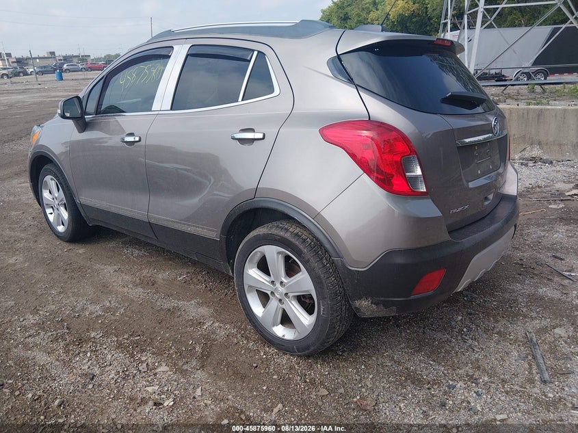 2015 Buick Encore VIN KL4CJCSB7FB139155 IAAI salvage auction — FRONT END, Wait Title, sold $1,200 on 2026-09-25 (photo 3)