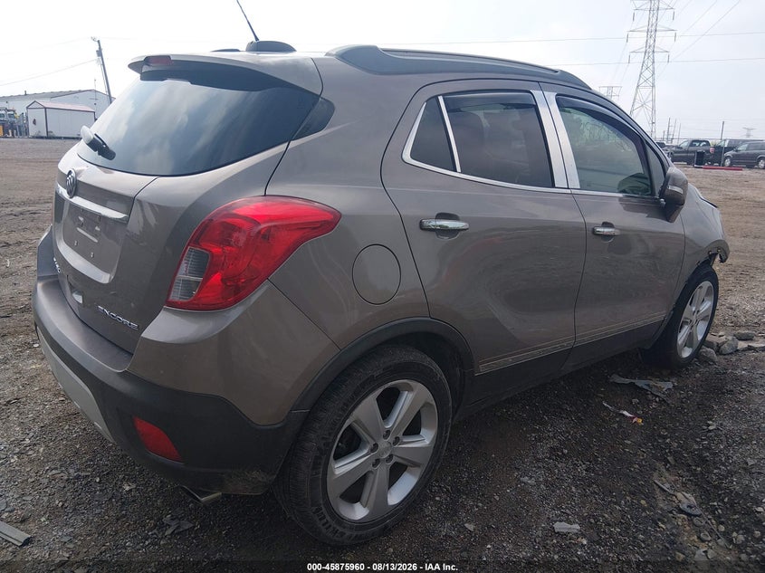 2015 Buick Encore VIN KL4CJCSB7FB139155 IAAI salvage auction — FRONT END, Wait Title, sold $1,200 on 2026-09-25 (photo 4)