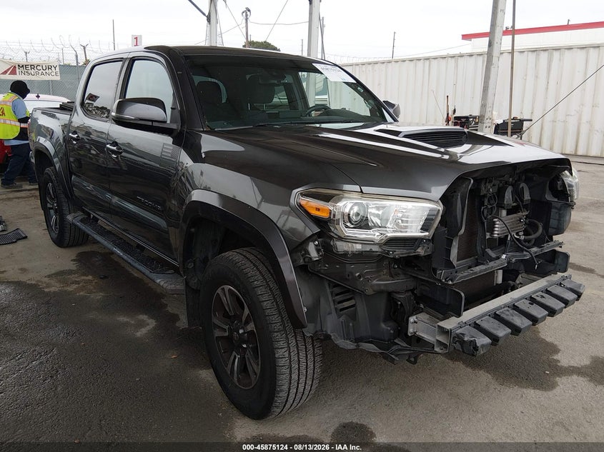 2019 Toyota Tacoma VIN 3TMAZ5CN6KM108296 IAAI salvage auction — THEFT, Salvage (California), sold $9,600 on 2026-08-20 (photo 1)
