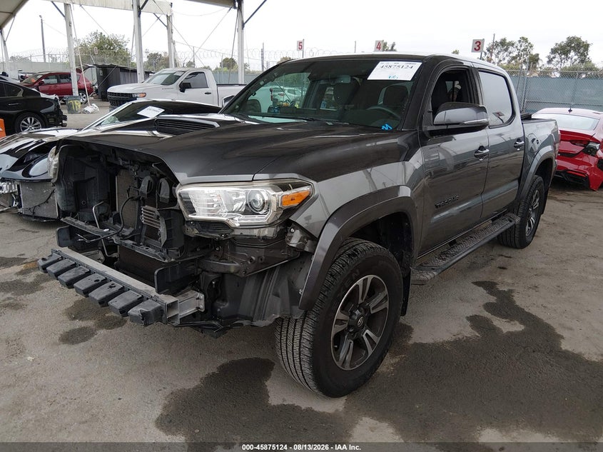 2019 Toyota Tacoma VIN 3TMAZ5CN6KM108296 IAAI salvage auction — THEFT, Salvage (California), sold $9,600 on 2026-08-20 (photo 2)