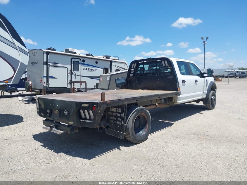 2018 Ford F450 VIN 1FD0W4GT7JEC49109 IAAI salvage auction — FRONT END, Salvage Title, sold $8,100 on 2026-08-17 (photo 4)