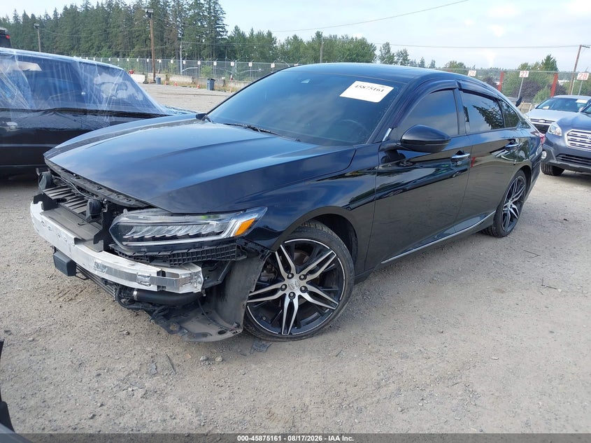 2021 Honda Accord VIN 1HGCV2F96MA004782 IAAI salvage auction — FRONT END, Bill Of Sale (Washington), sold $7,700 on 2026-08-22 (photo 2)