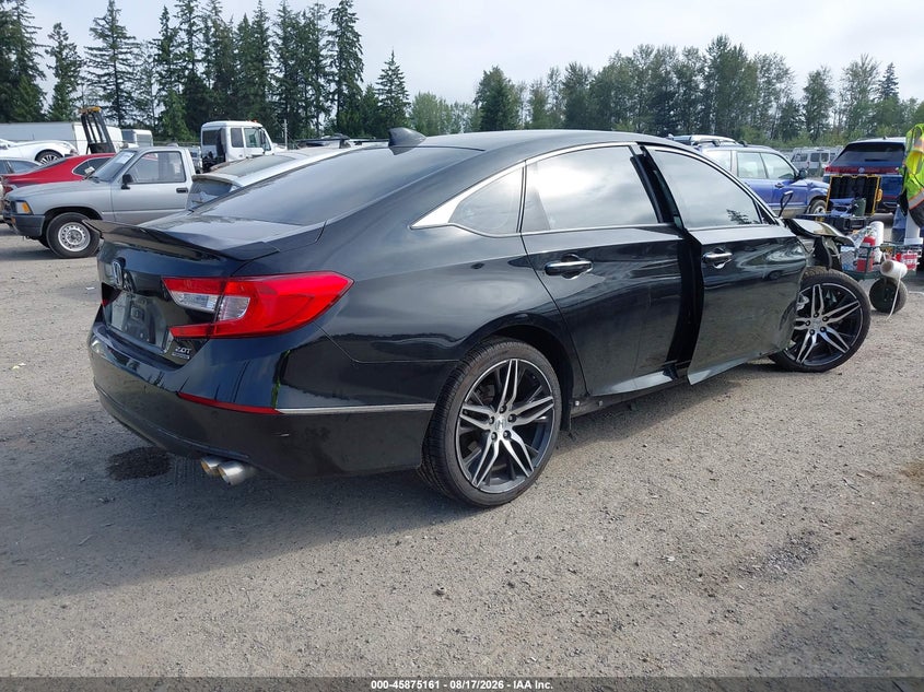 2021 Honda Accord VIN 1HGCV2F96MA004782 IAAI salvage auction — FRONT END, Bill Of Sale (Washington), sold $7,700 on 2026-08-22 (photo 4)