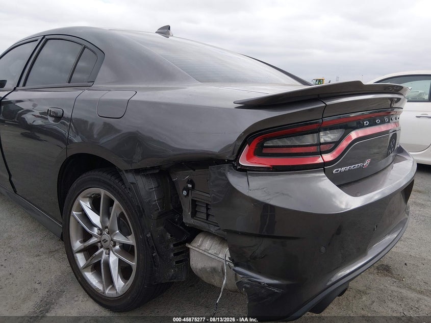 2023 Dodge Charger VIN 2C3CDXMG1PH640763 IAAI salvage auction — LEFT REAR, Salvage (California), sold $10,600 on 2026-08-20 (photo 6)