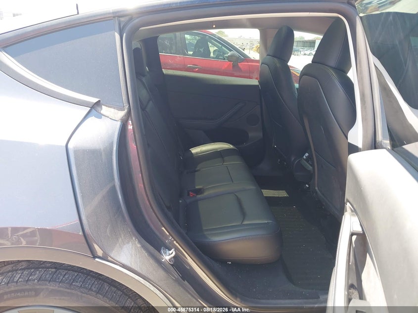 2023 Tesla Model y VIN 7SAYGDEE3PA040904 IAAI salvage auction — REAR END, Salvage (Texas), sold $12,700 on 2026-08-28 (photo 8)