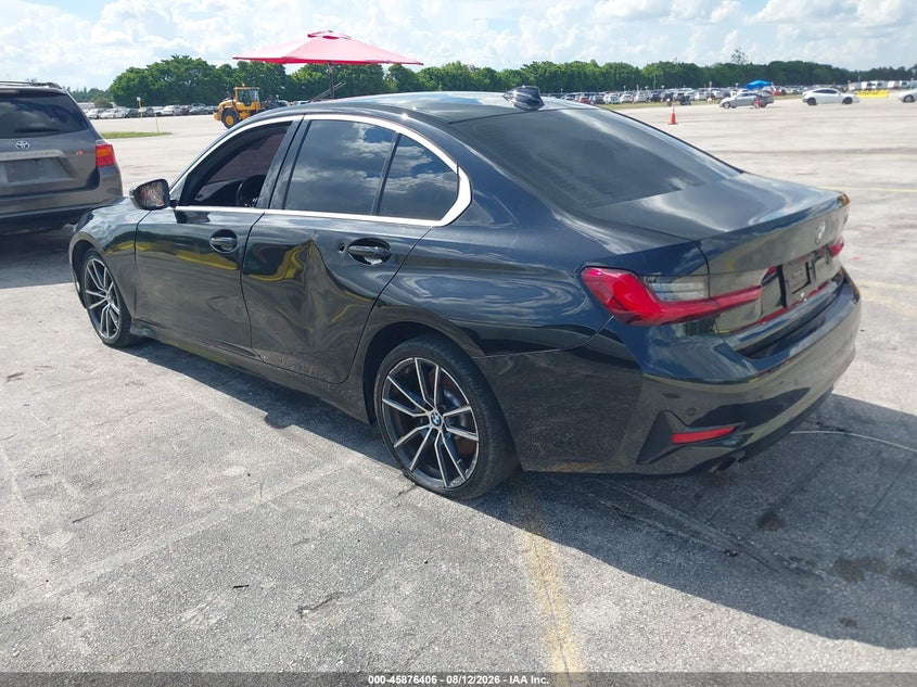 2019 BMW 3er VIN WBA5R1C53KAK10398 IAAI salvage auction — VANDALISM, Salvage Title, sold $8,450 on 2026-08-20 (photo 3)