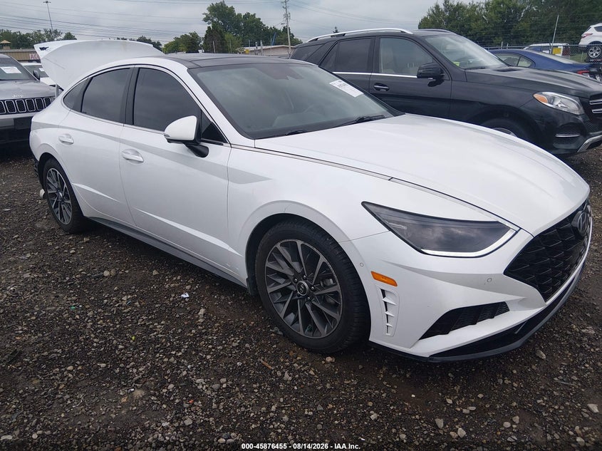 2021 Hyundai Sonata VIN 5NPEH4J25MH103140 — IAAI salvage auction photo