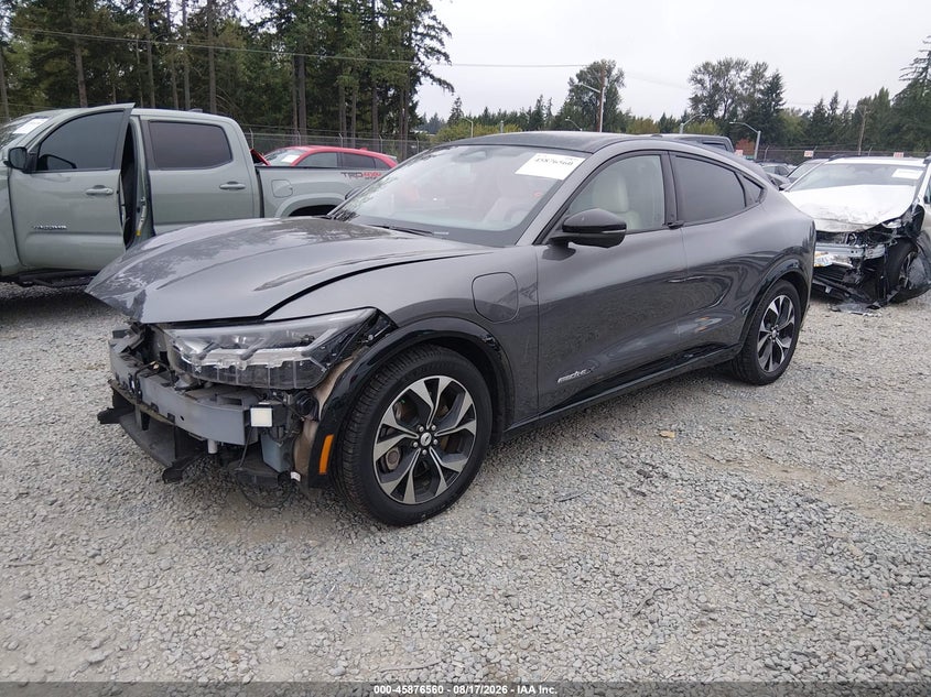 2021 Ford Mustang mach-e VIN 3FMTK3R71MMA08924 IAAI salvage auction — FRONT END, Bill Of Sale (Washington), sold $7,300 on 2026-08-27 (photo 2)