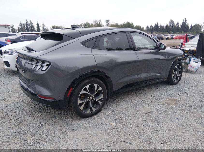 2021 Ford Mustang mach-e VIN 3FMTK3R71MMA08924 IAAI salvage auction — FRONT END, Bill Of Sale (Washington), sold $7,300 on 2026-08-27 (photo 4)