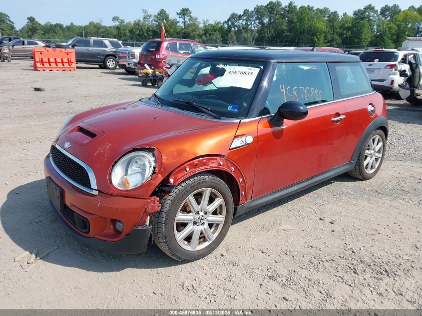 2012 Mini Cooper VIN WMWSV3C56CTY18240 IAAI salvage auction — LEFT FRONT, Clear (Virginia), sold $750 on 2026-09-03 (photo 2)
